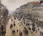 Camille Pissarro the morning the streets of USA oil painting artist